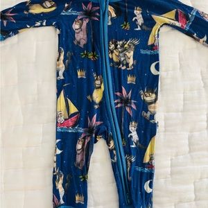 Little Sleepies Blue Footies Pajamas